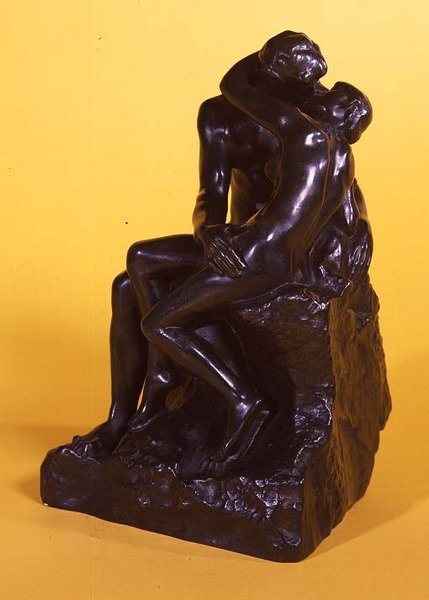 Kyssen, ca 1886 (brons) av Auguste Rodin