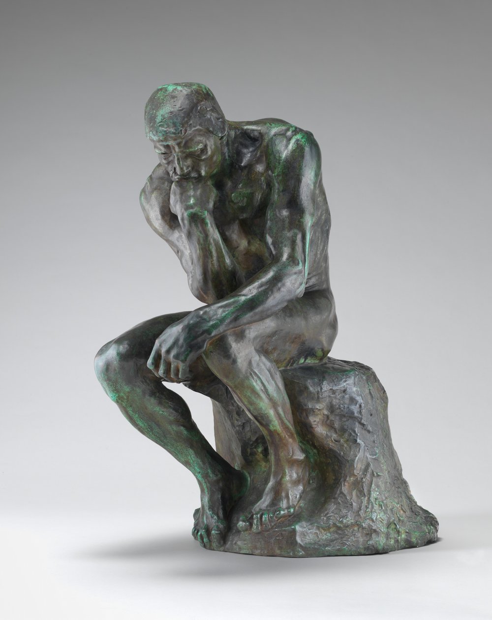 Tänkaren Tänkaren, modell 1880, gjuten 1901. av Auguste Rodin