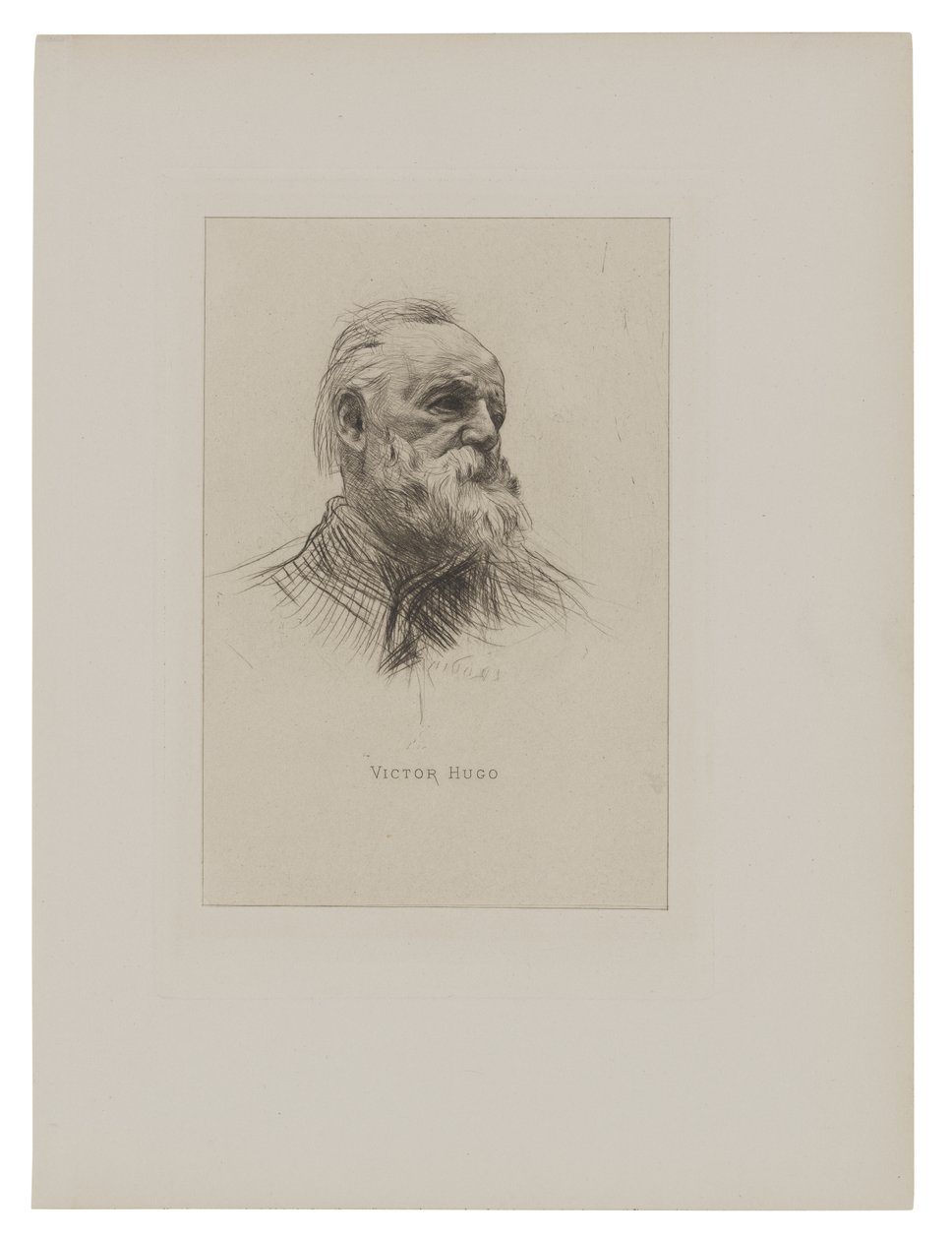 Victor Hugo av Auguste Rodin