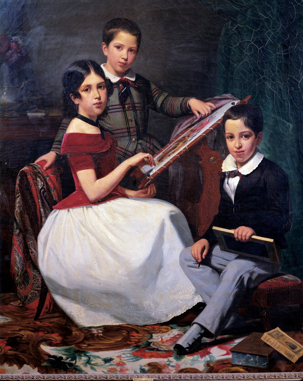 Barn till rådman Joaquin Torquato Alves Ribeiro av Auguste Roquemont