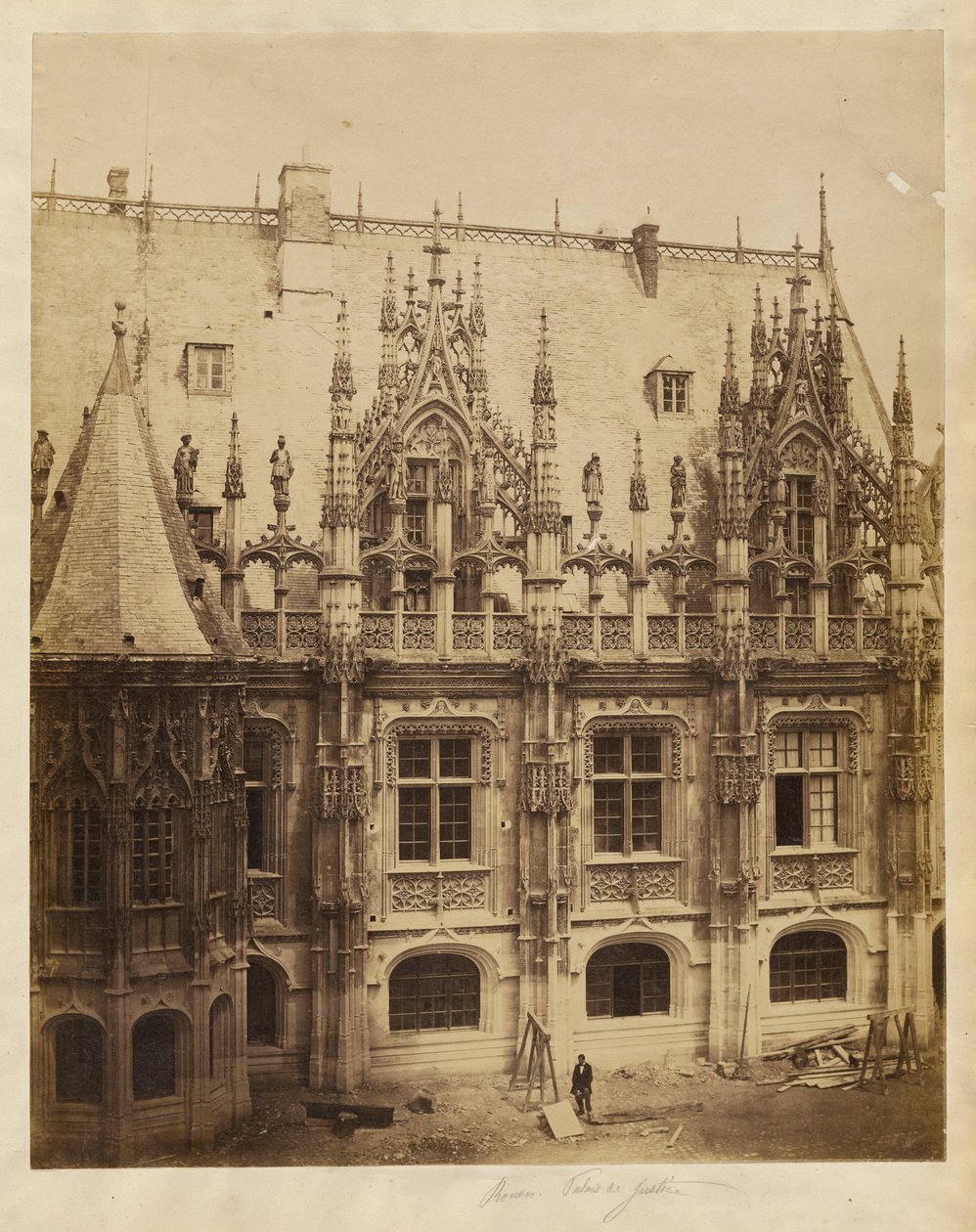 Rouen, Juridiska domstolar av Auguste Rosalie Bisson