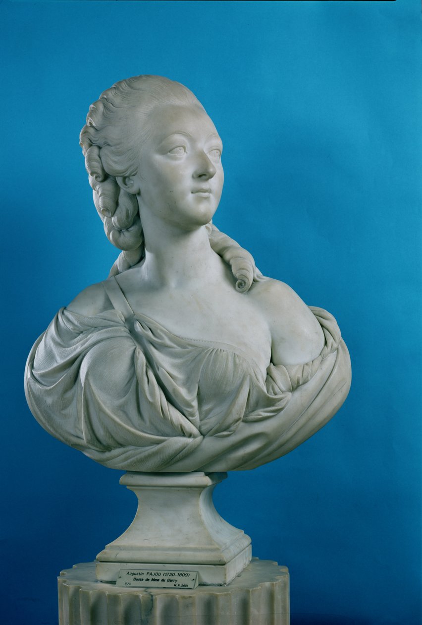Byrå av grevinnan du Barry (1743-93) 1773 (marmor) av Augustin Pajou