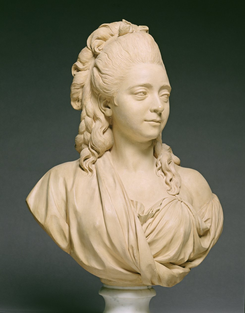Madame Pajou, född Angelique Roumier, 1777 (terrakotta) av Augustin Pajou