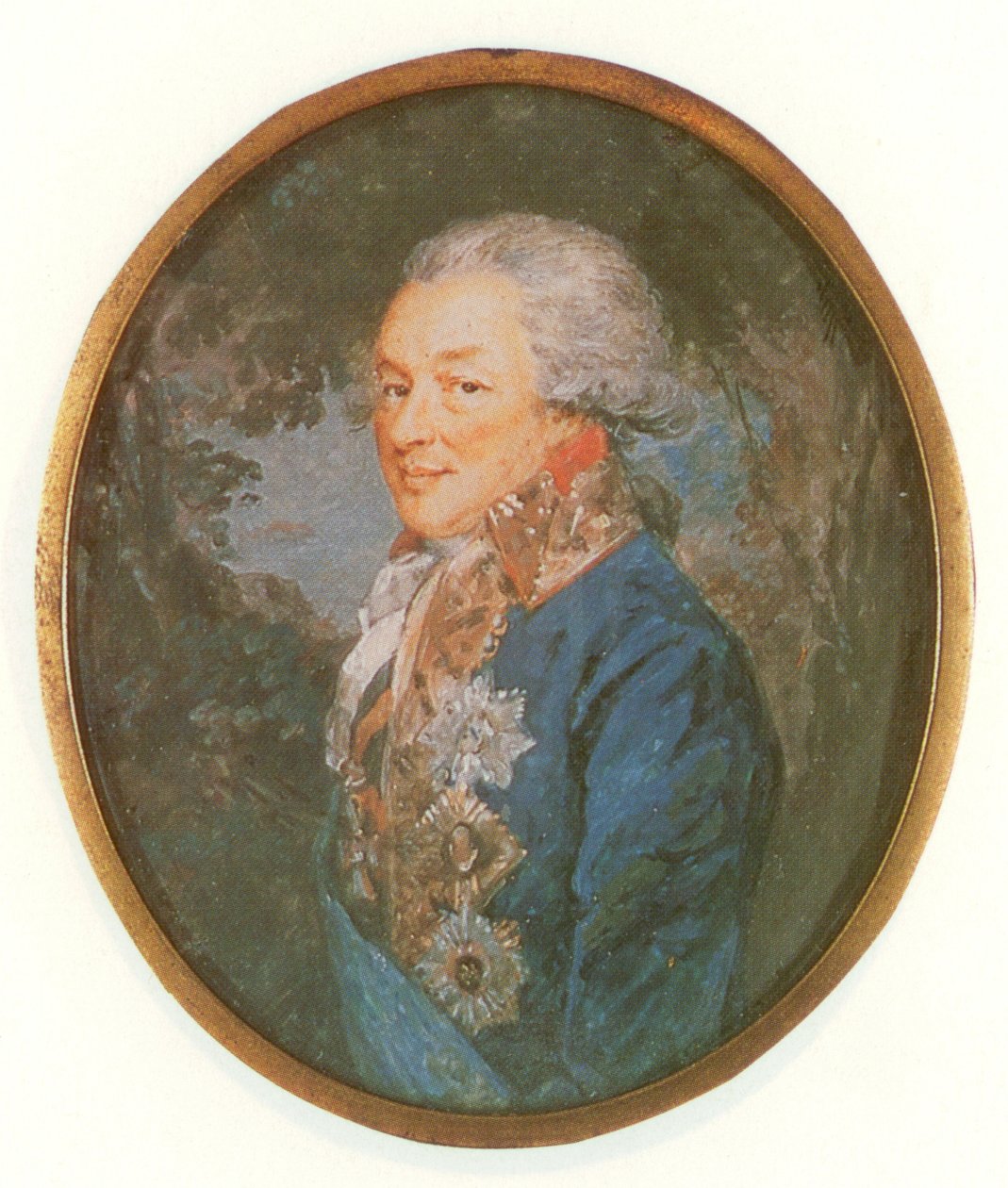 Porträtt av Ivan Petrovich Saltykov (1730-1805) av Augustin Ritt