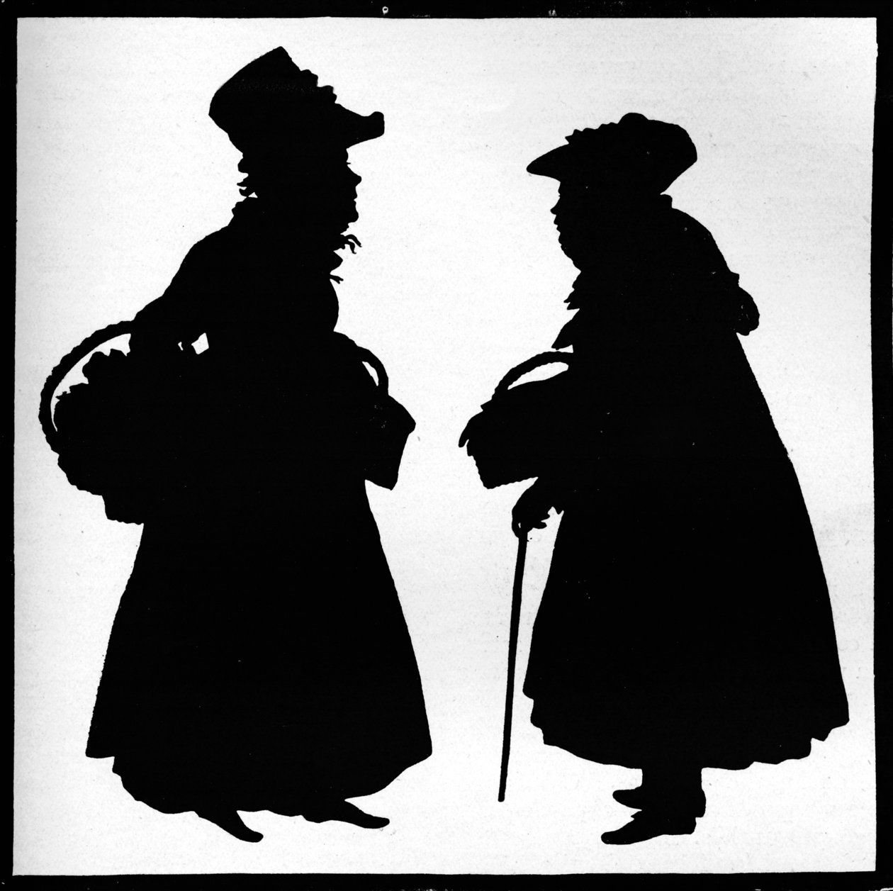 Badkaraktärer, c1832 av Augustin Amant Constant Fidele Edouart