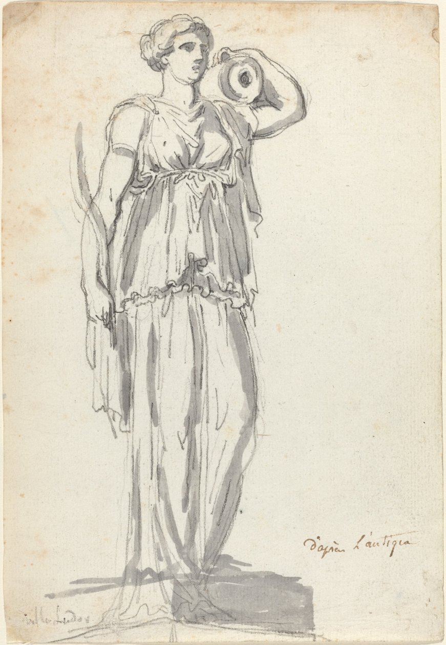 Ludovisi vattenbärare av Augustin Pajou
