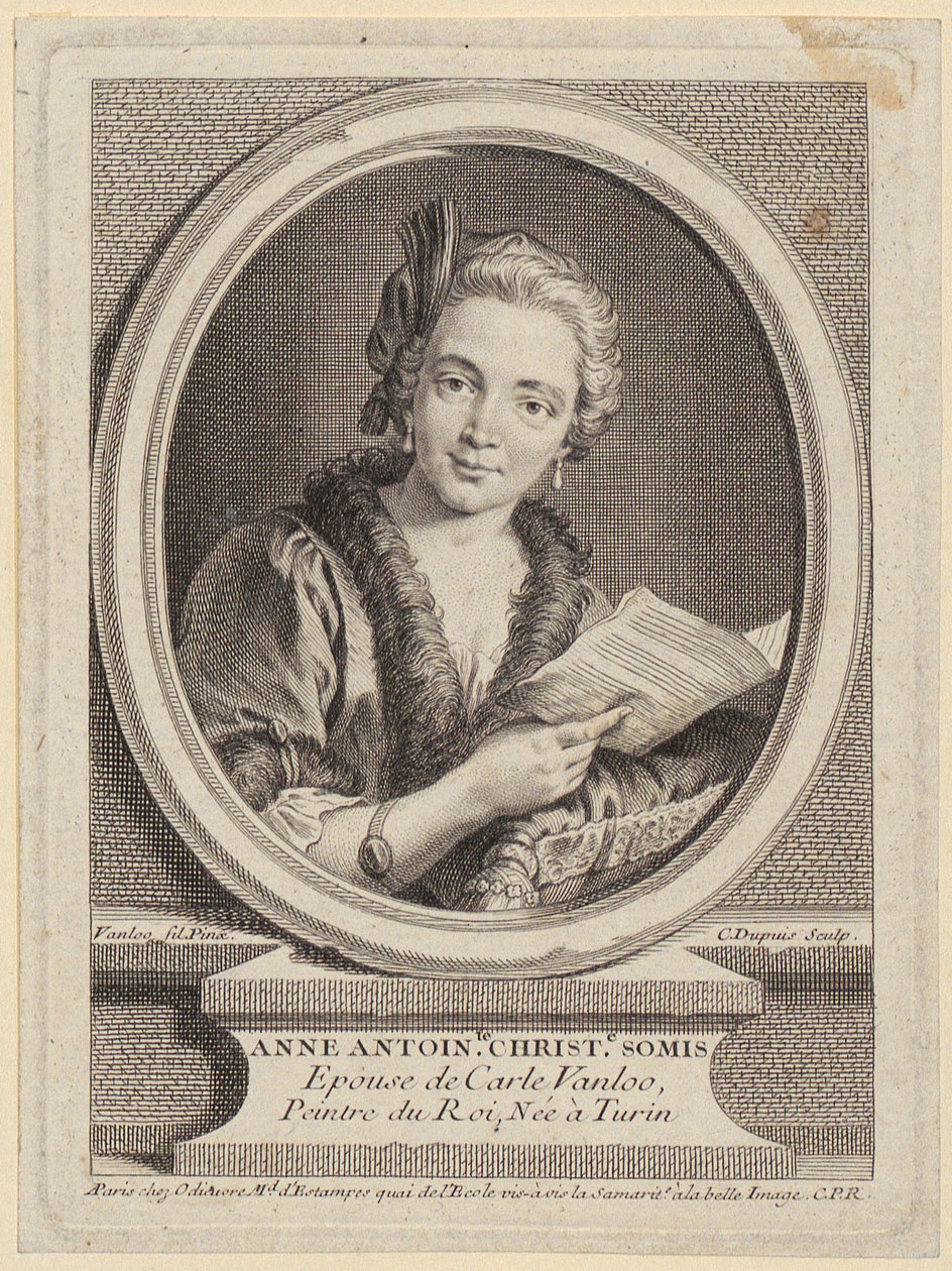 Gruppporträtt av Ludvig XVI, Marie Antoinette och Ludvig XVII av Augustin de Saint-Aubin