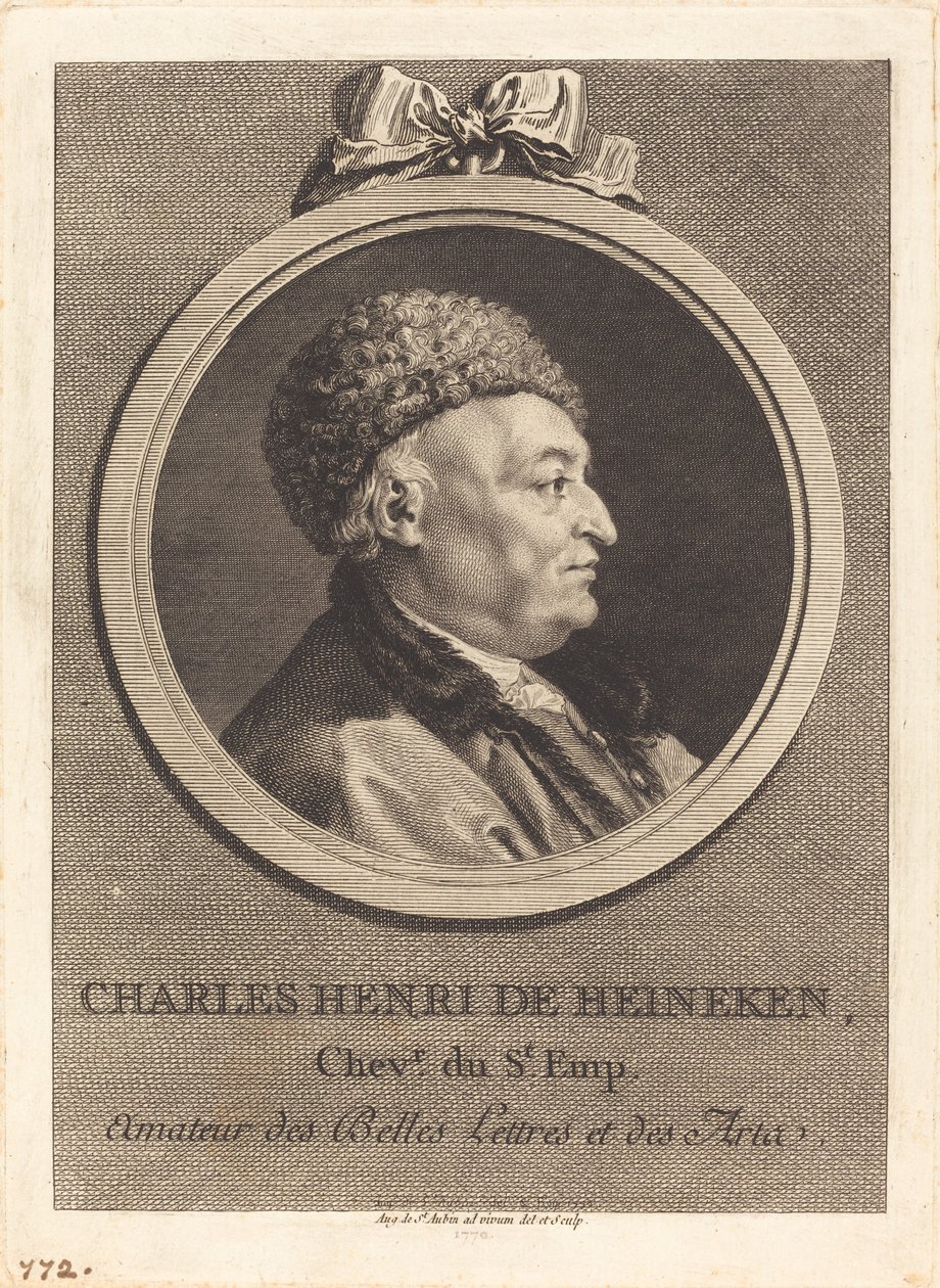 Charles Henri de Heineken av Augustin de Saint Aubin
