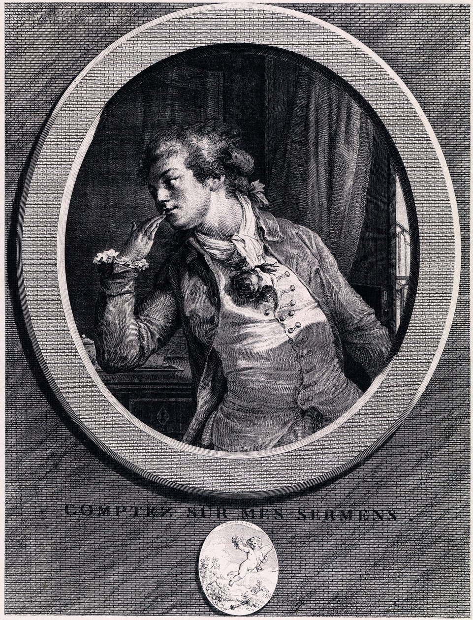Räkna med mina eder!, 1789 av Augustin de Saint Aubin