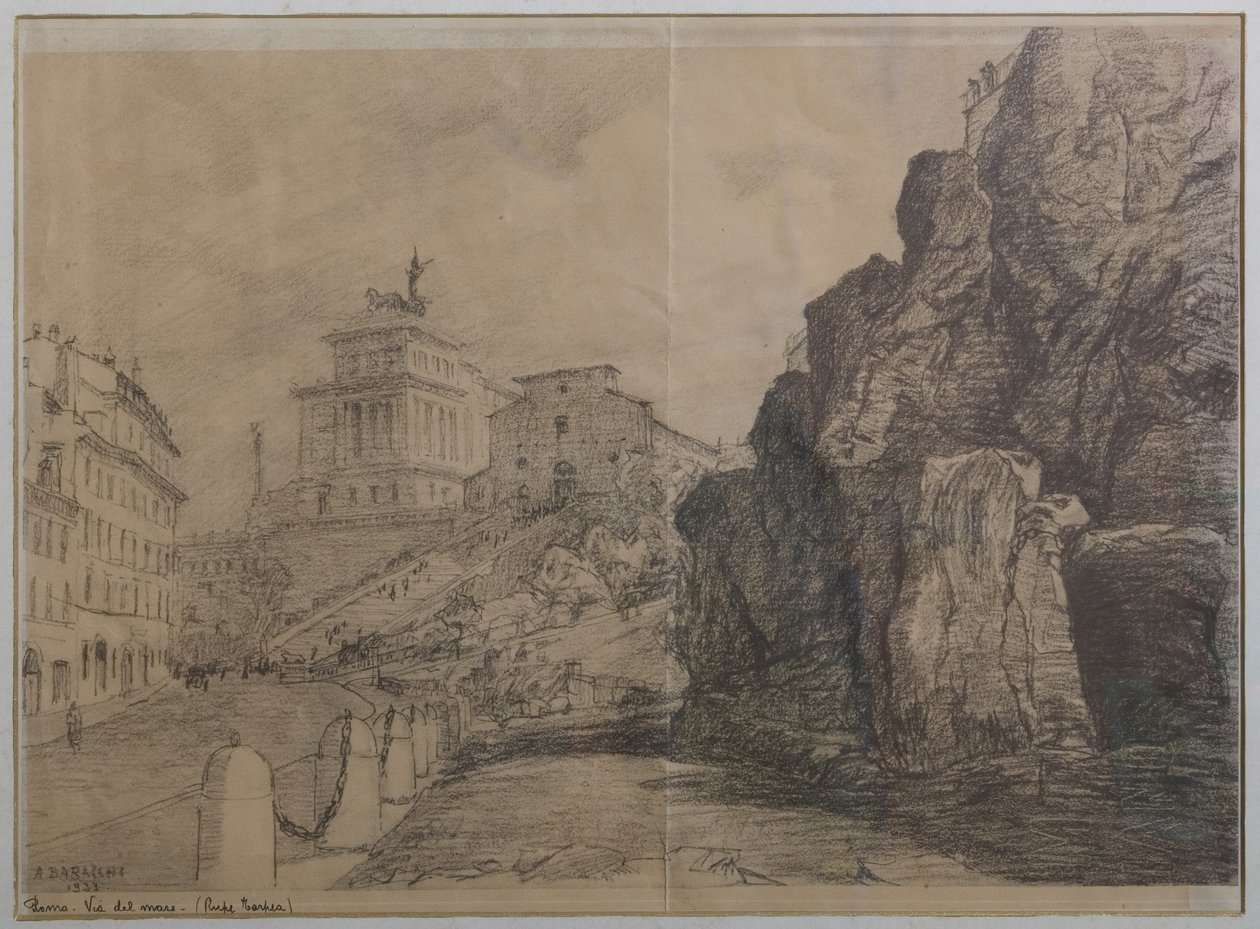 Roms landskap av Augusto Baracchi