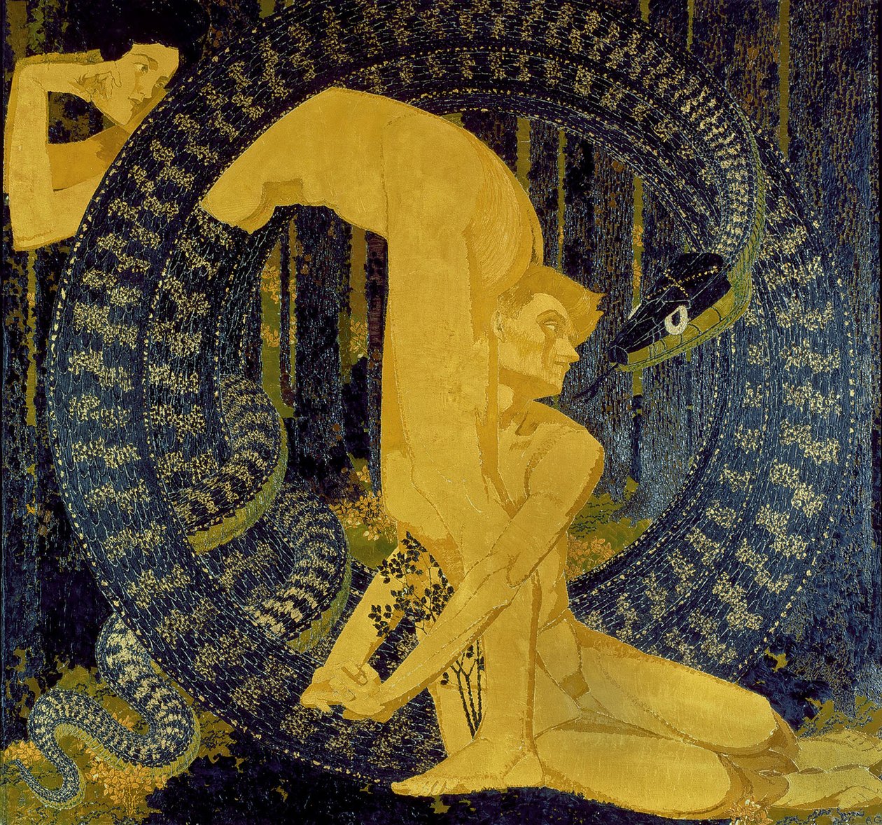 Adam och Eva av Augusto Giacometti