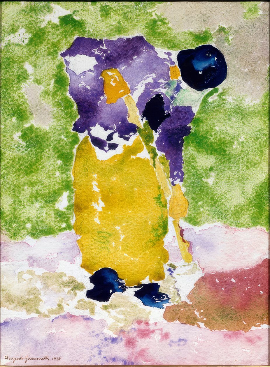 Arbetande man av Augusto Giacometti