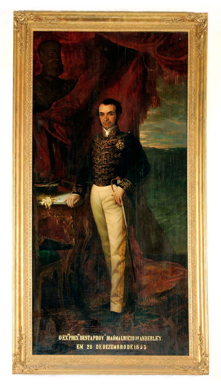 August Muller - João Maurício Wanderley - Baron av Cotegipe (1853) av Augusto Muller