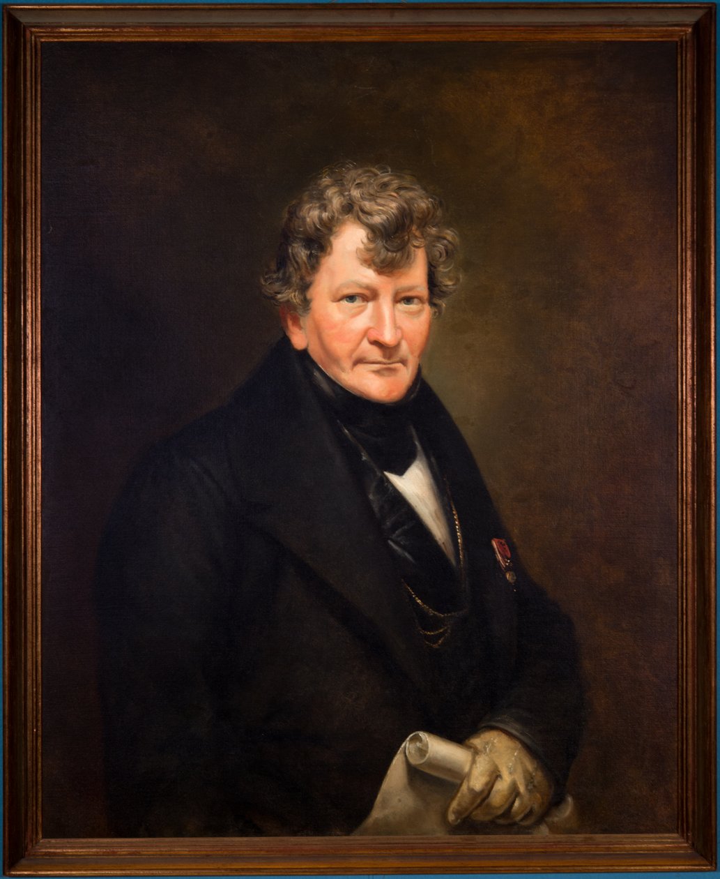 Augusto Müller - Retrato de Grandjean de Montigny (1843) av Augusto Muller