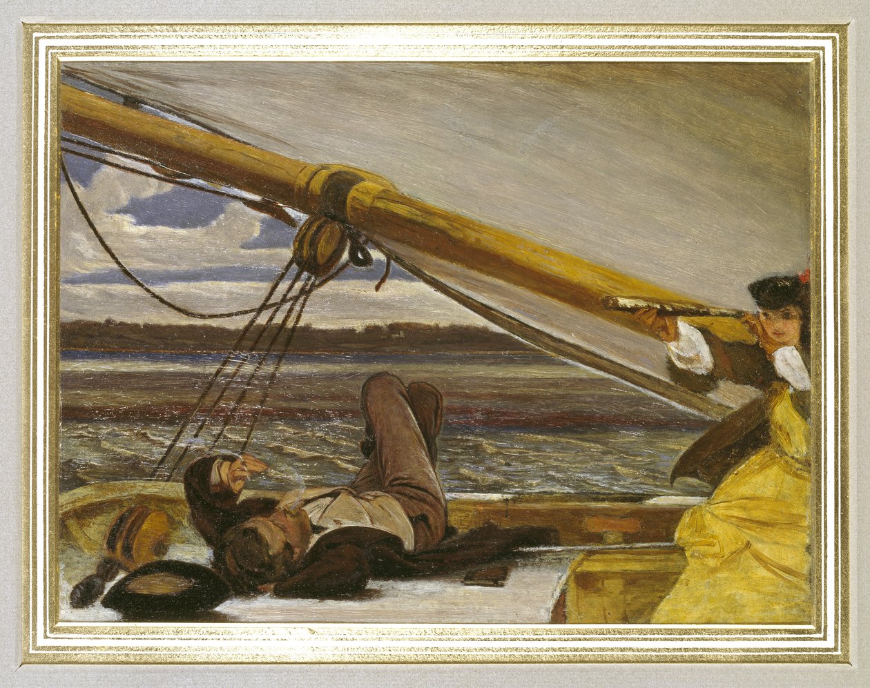 Outward Bunden, 1800-talet av Augustus Leopold Egg