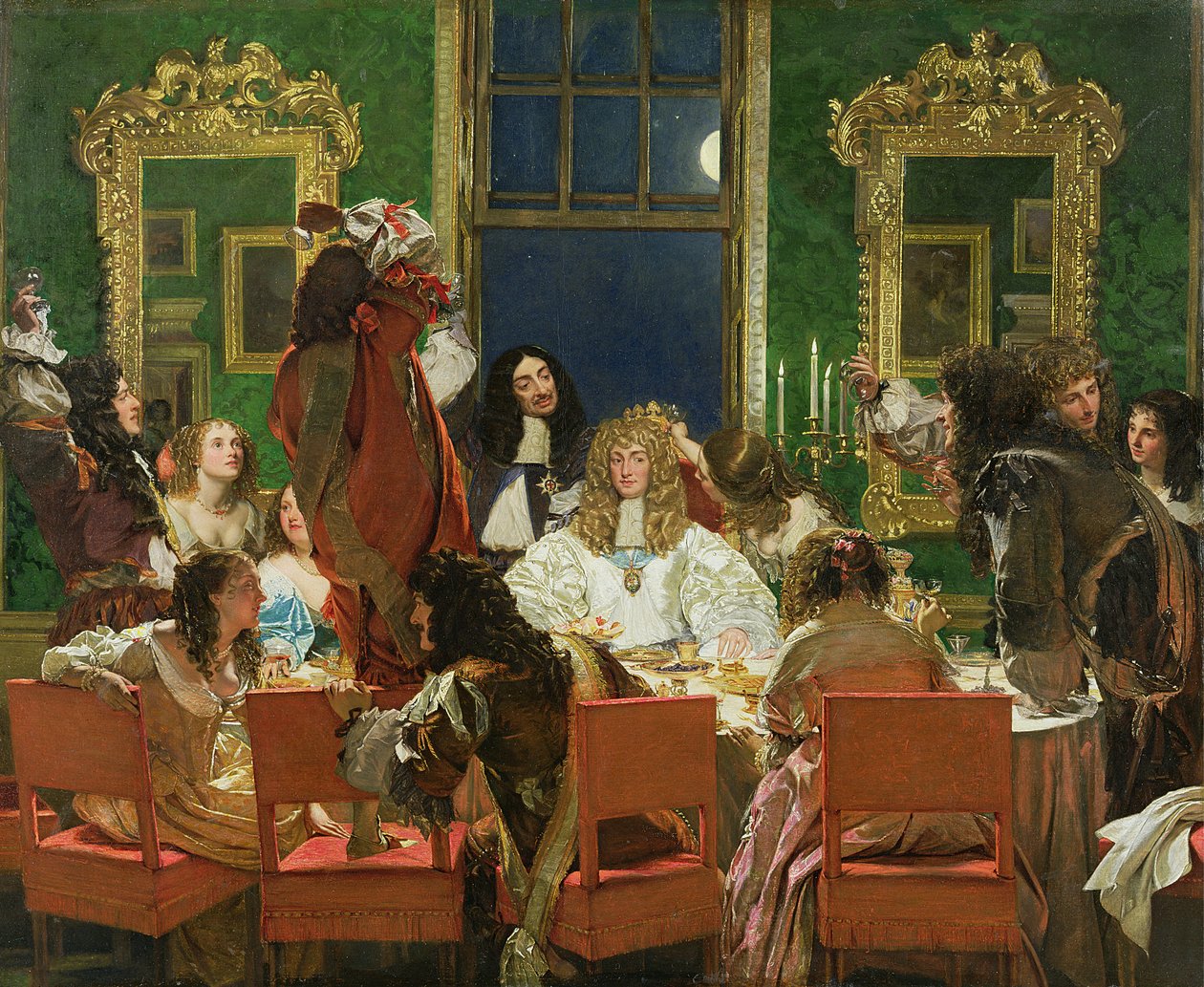 The Life of Buckingham, 1853-55 (se 129316 för par) av Augustus Leopold Egg