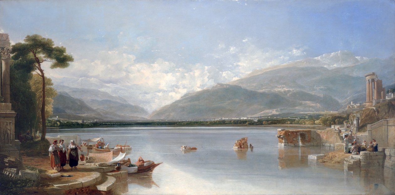Passage Point, 1829 av Augustus Wall Callcott