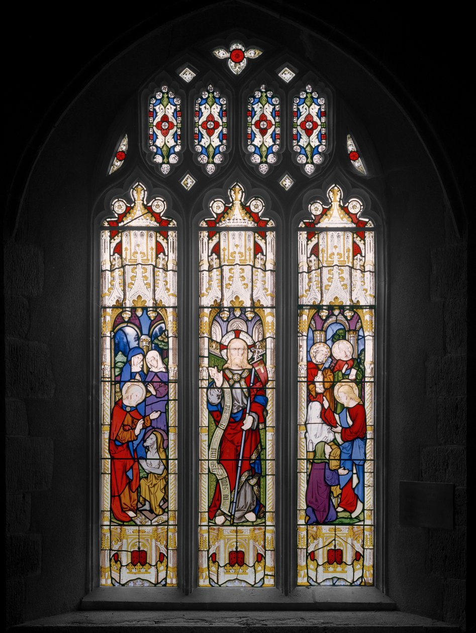 The Raising Of Lazarus, Christ, and the Raising Of Jairuss Daughter, 1851 av Augustus Welby Northmore Pugin