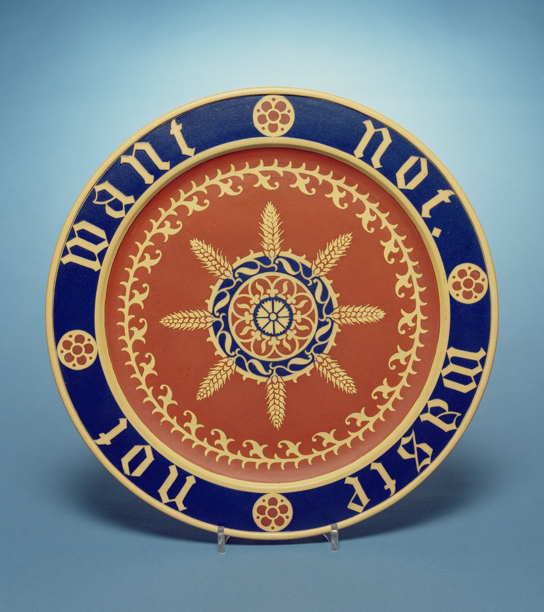 Minton brödtallrik (keramik) av Augustus Welby Northmore Pugin