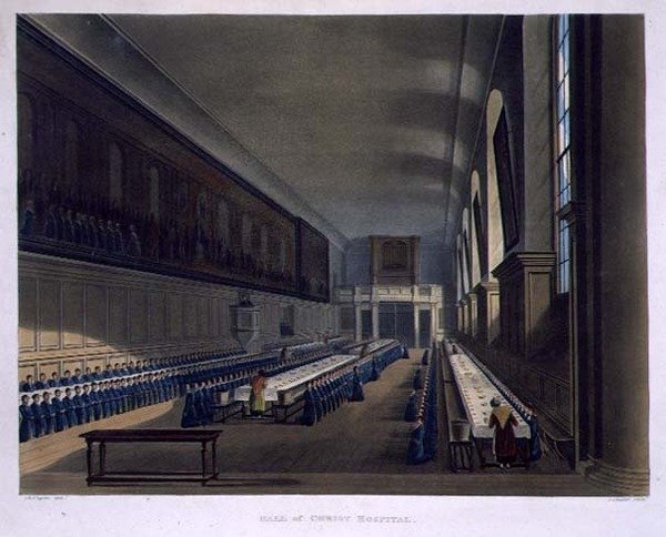 Hall of Christ Hospital, från "History of Christ