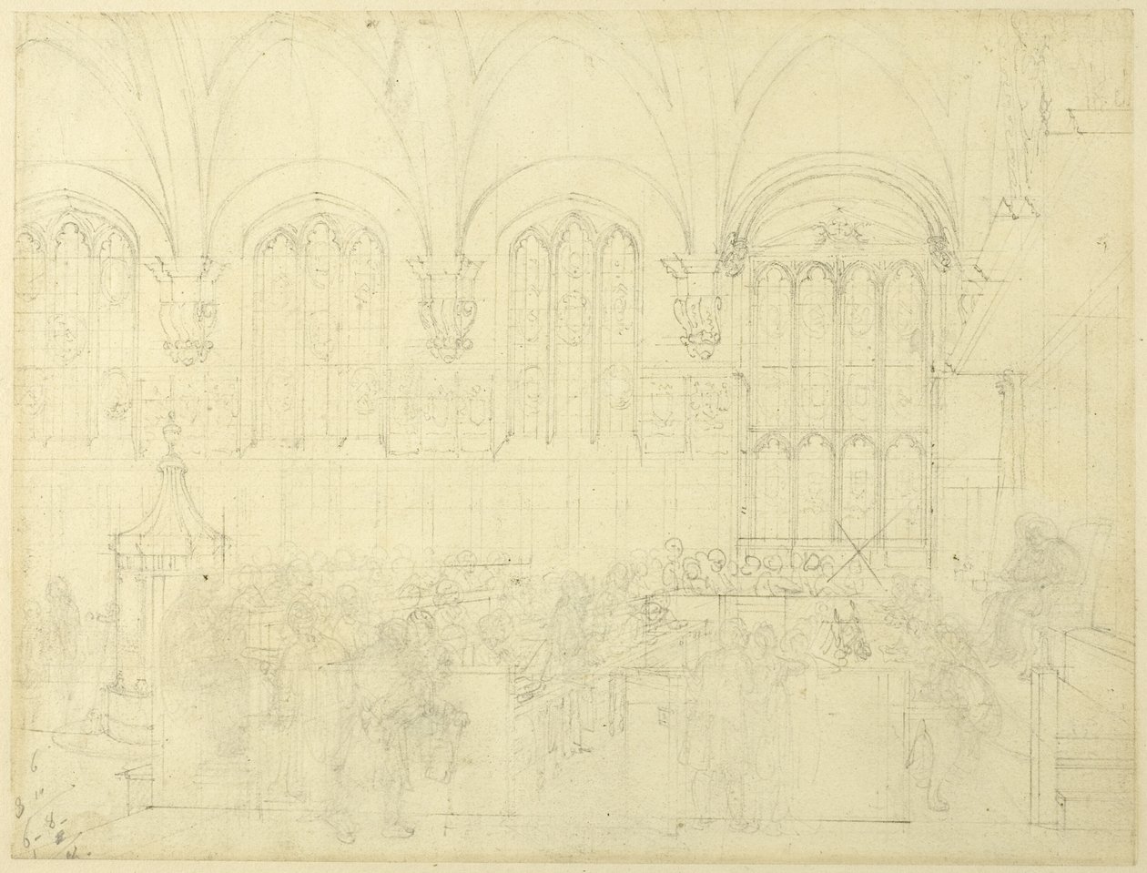 Studie för Court Chancery, Lincoln