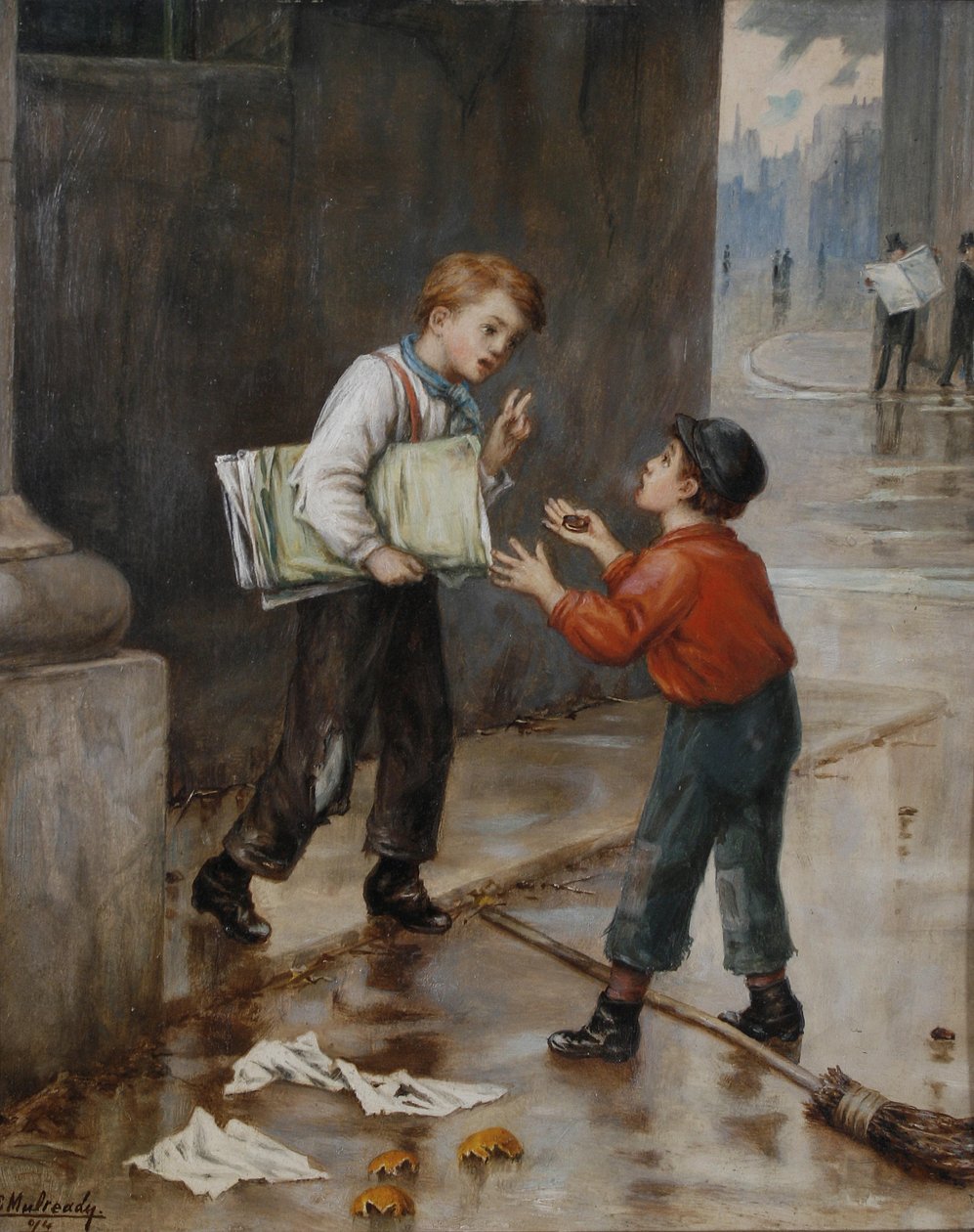 Lycka i ett ögonblick av Augustus Edwin Mulready