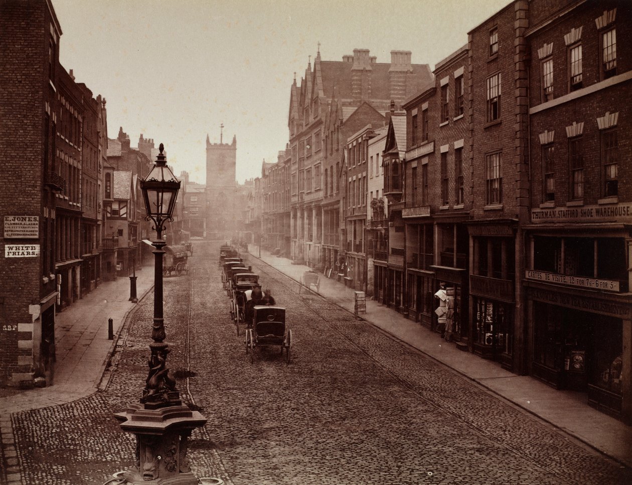 Bridge Street, Chester av Augustus Kelham