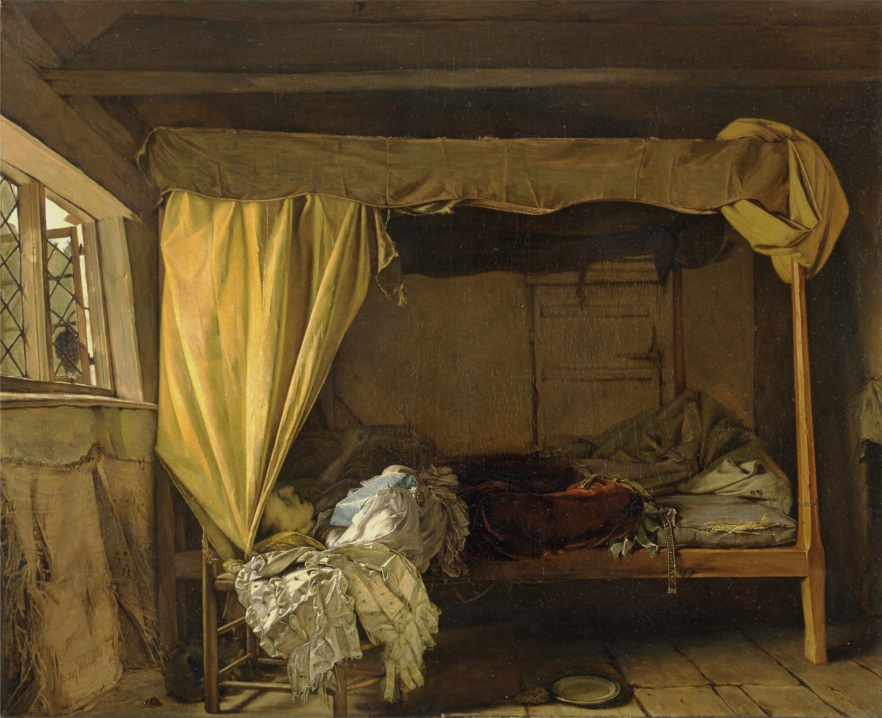 Buckinghams död av Augustus Leopold Egg