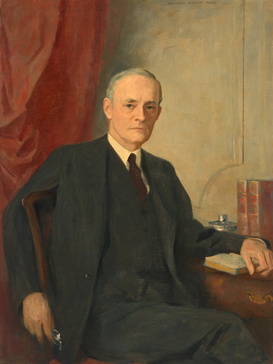 David E. Finley, ca 1940-talet. av Augustus Vincent Tack