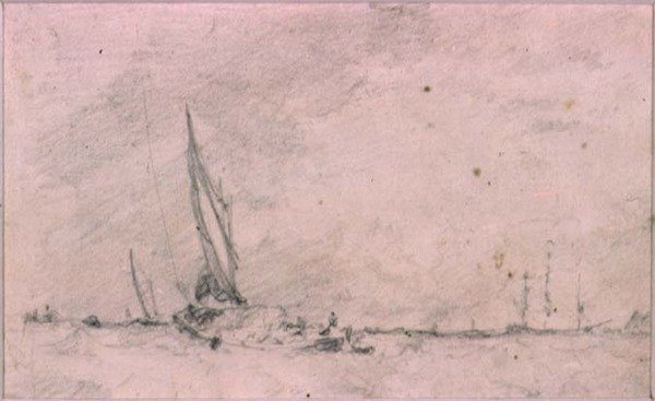 Studier av komposition (teckning) av Augustus Wall Callcott