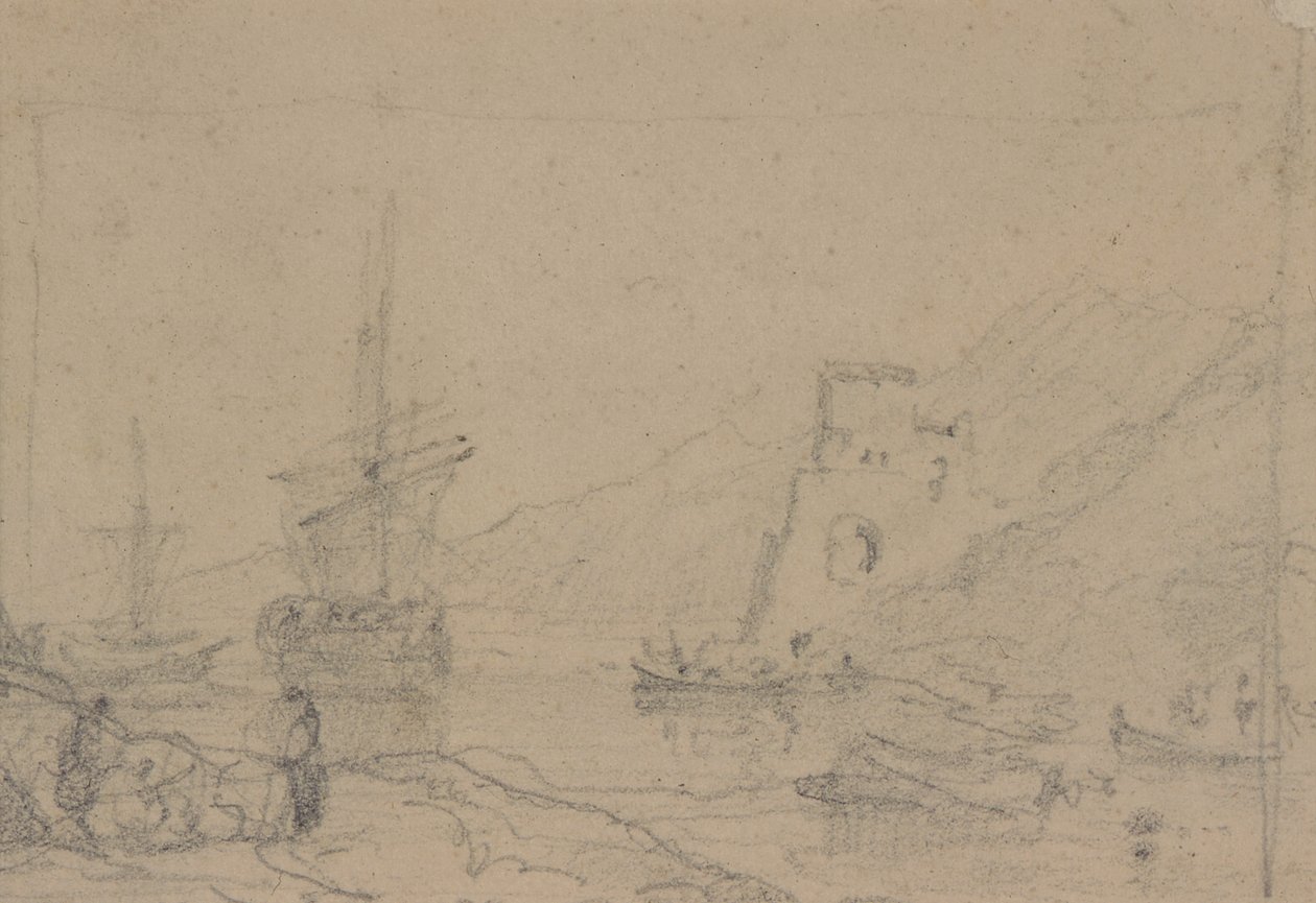 Studier av komposition (teckning) av Augustus Wall Callcott