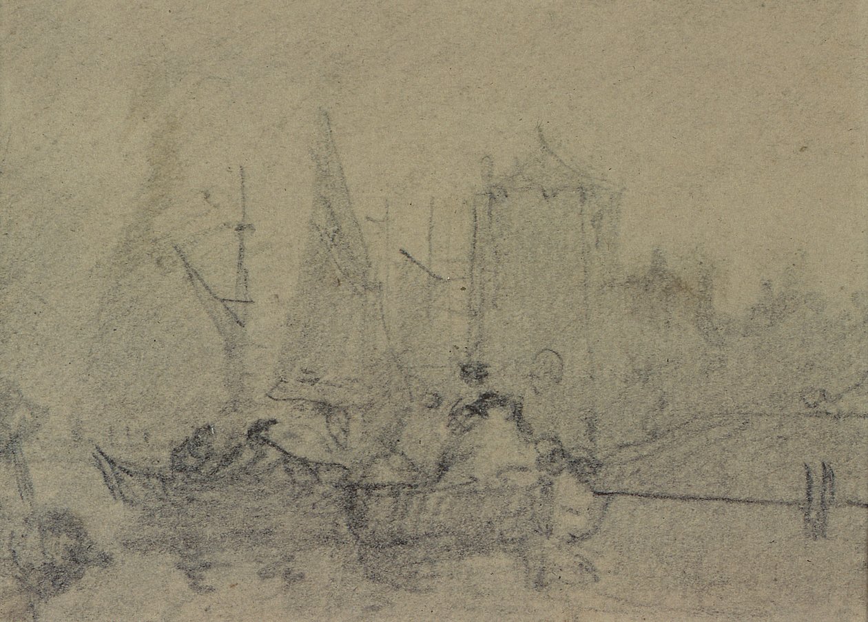 Studier av komposition (teckning) av Augustus Wall Callcott