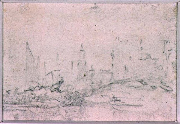 Studier av komposition (teckning) av Augustus Wall Callcott