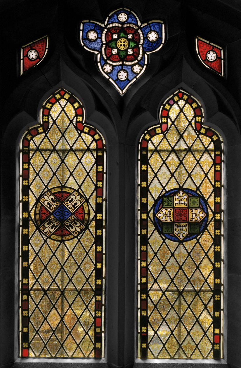 Klosterfönster, 1846 (målat glas) av Augustus Welby Northmore Pugin