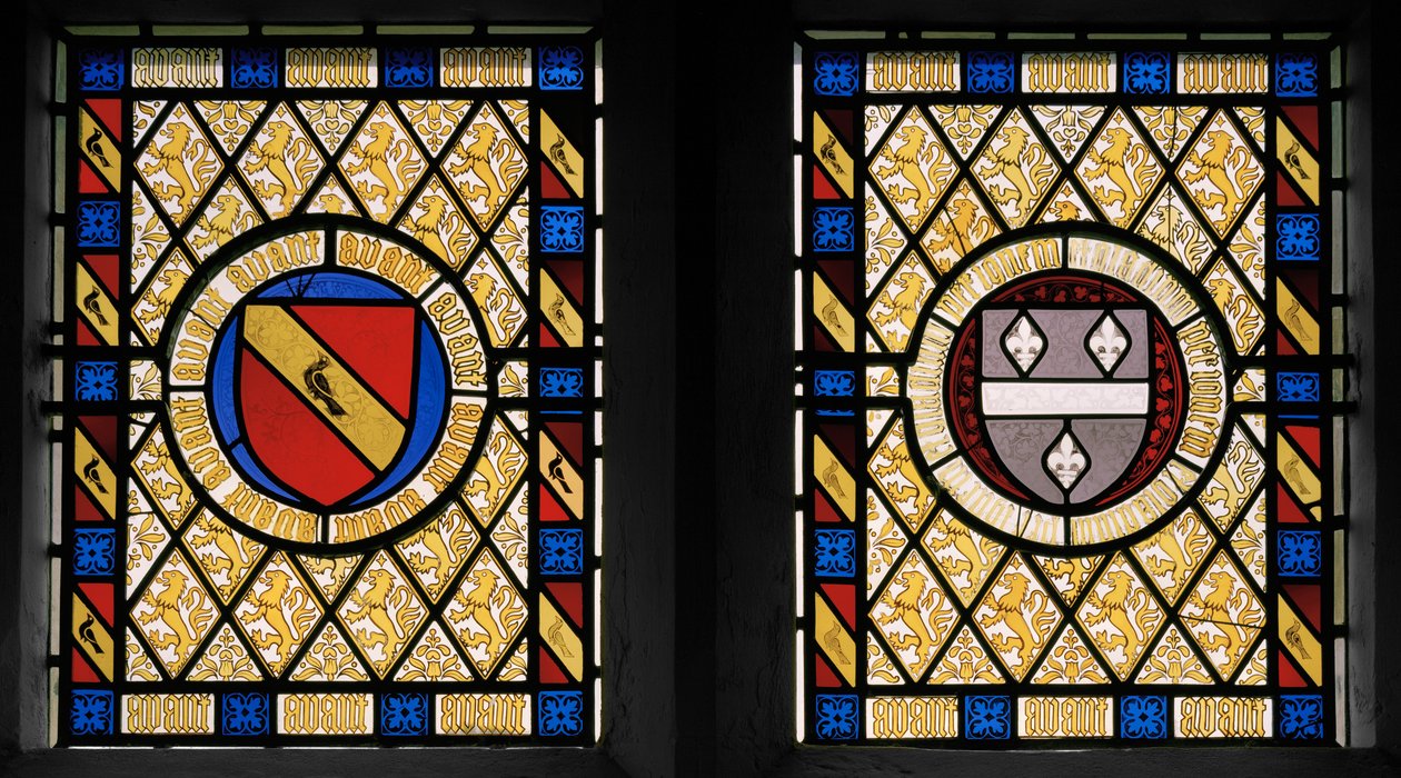 Matsalsfönster, 1844 (målat glas) av Augustus Welby Northmore Pugin