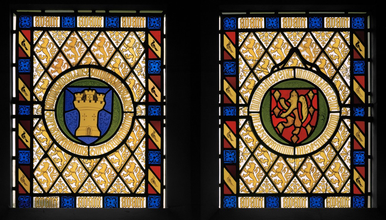 Matsalsfönster, 1848 (målat glas) av Augustus Welby Northmore Pugin