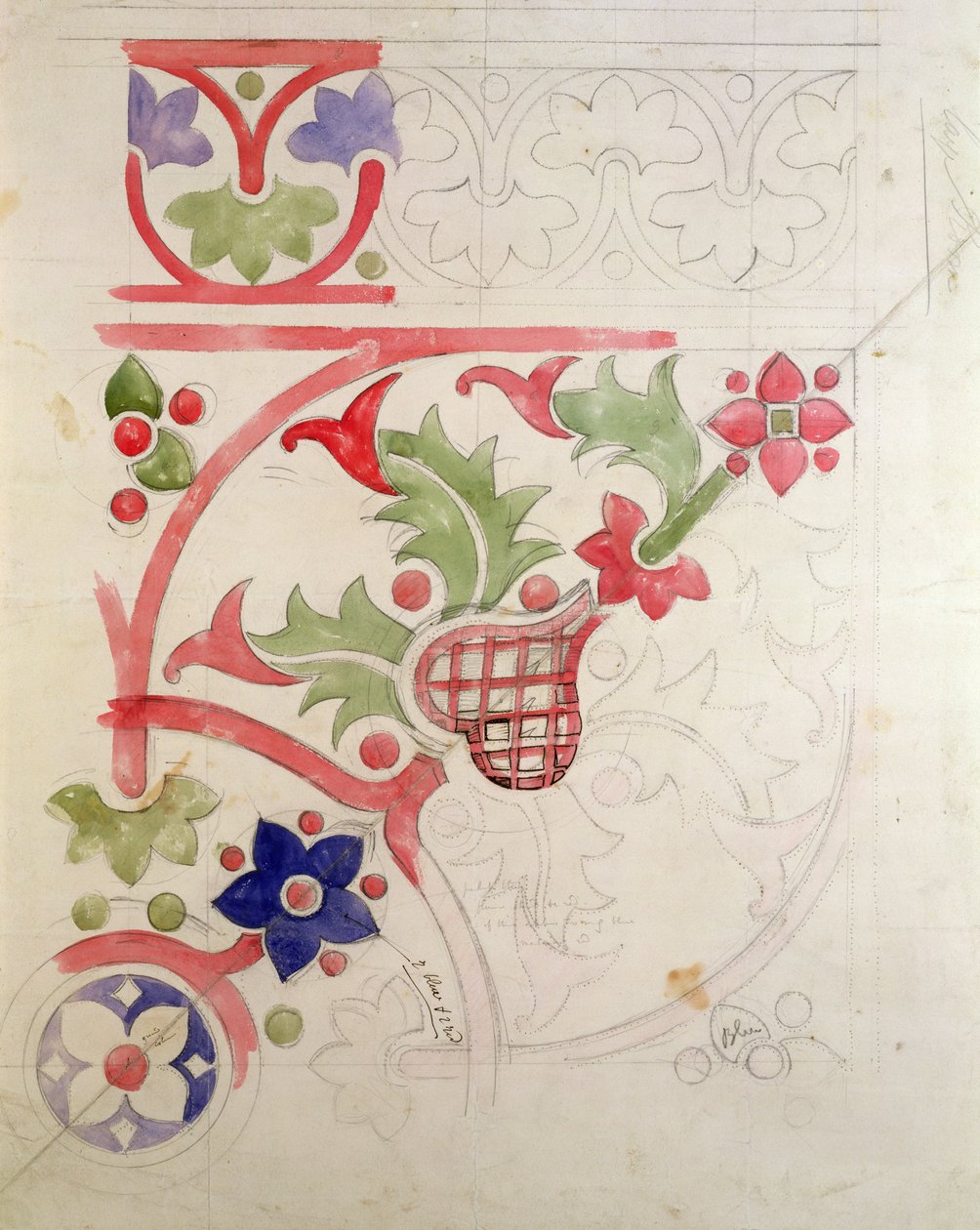 Blommönster för House of Lords