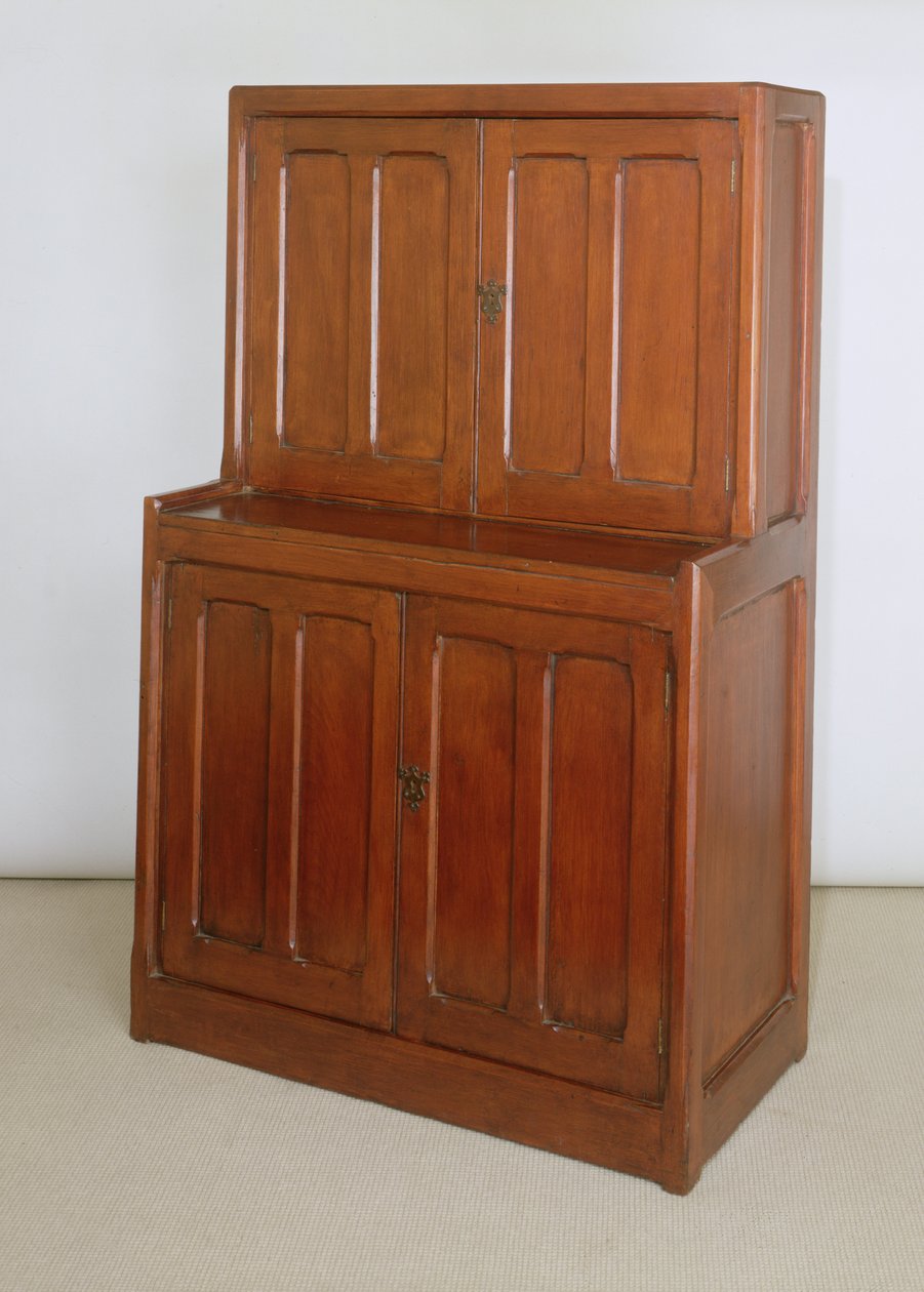 Bönboksskåp, ca 1843 (furu) av Augustus Welby Northmore Pugin
