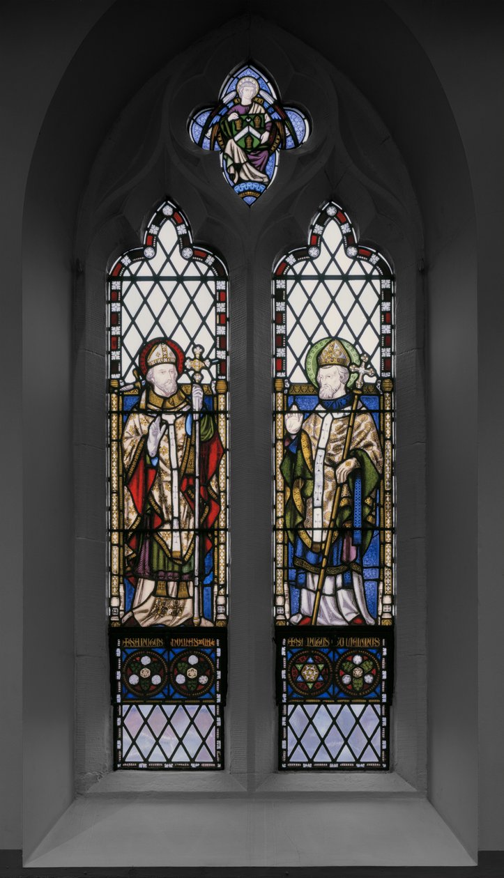 St. Thomas och St. Gulielmus, 1848 (målat glas) av Augustus Welby Northmore Pugin