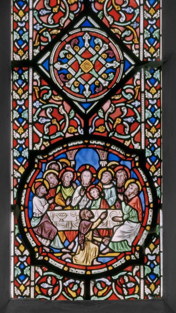 The Passion Of Christ, East Window, detalj, 1848-50 (målat glas) av Augustus Welby Northmore Pugin