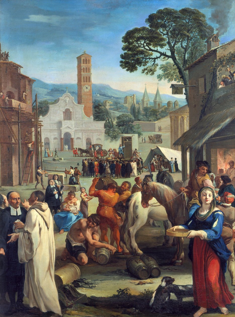 Marknaden av Aureliano Milani