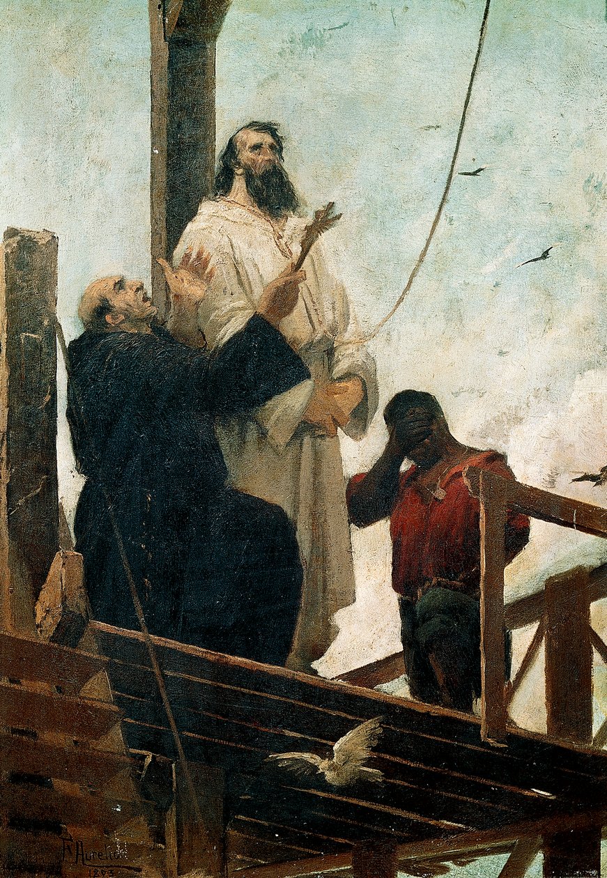 Martyrdom of Tiradentes hängdes i Rio den 21 april av Aurelio de Figueredo