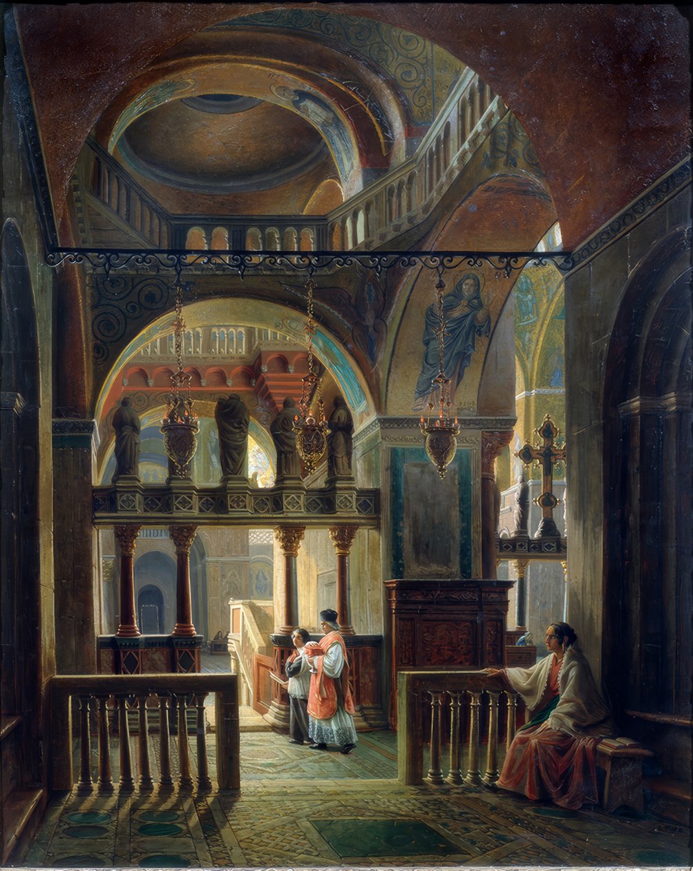 Clemenskapellen i Markuskyrkan av Aurèle Robert