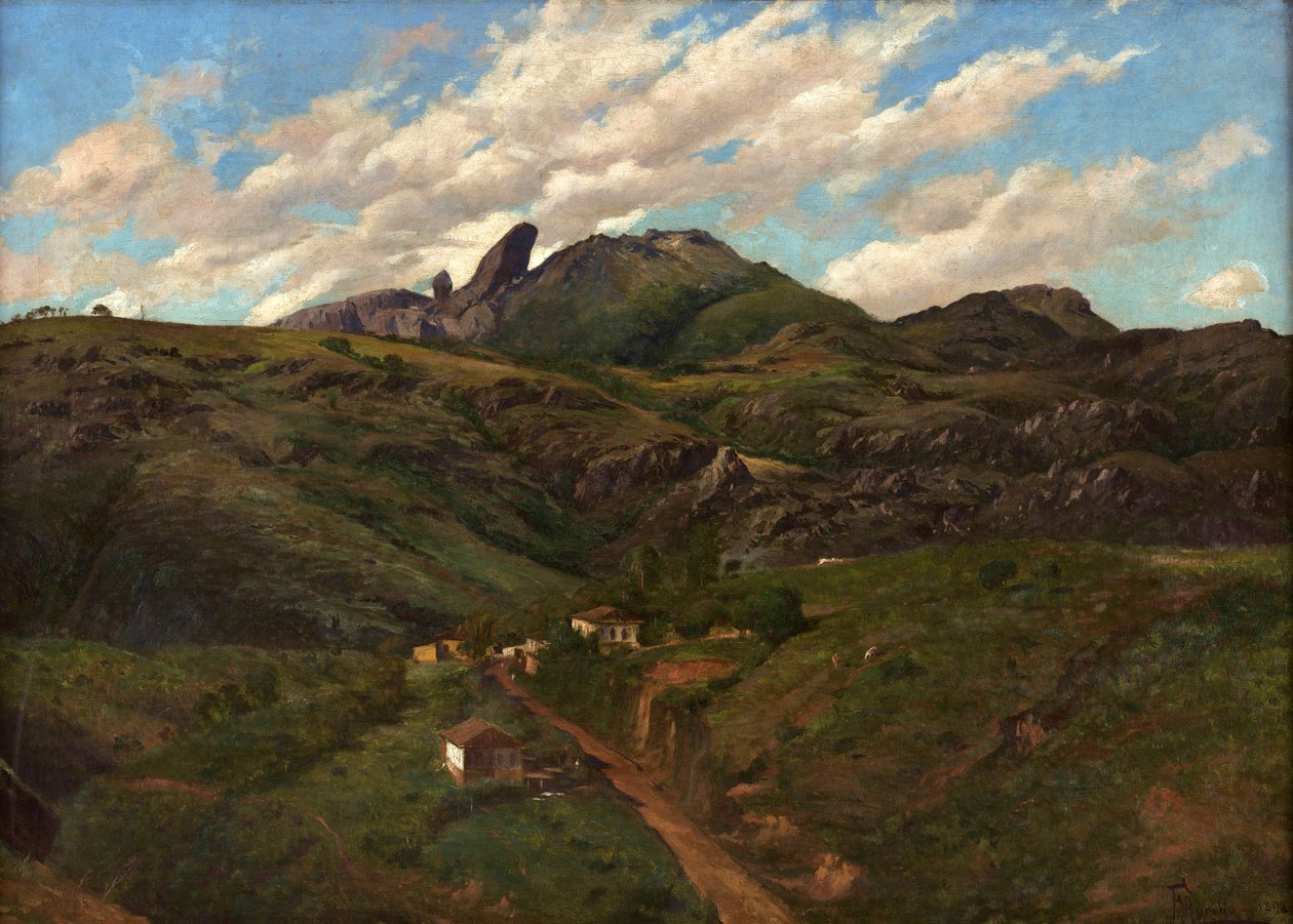Itacolomi Peak, Ouro Preto av Aurelio de Figueiredo