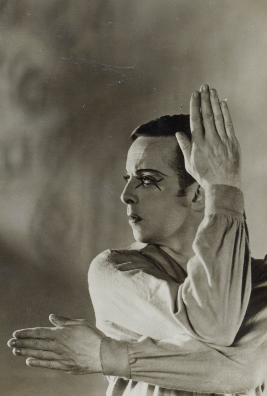 Vykort av Robert Helpmann (1909-86) i Vandraren 1941 av Australian Photographer