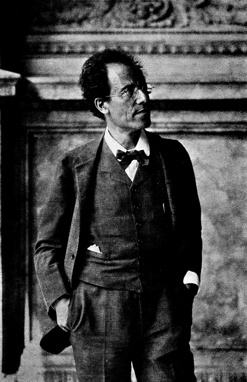 Porträtt av Gustav Mahler av Austrian Photographer