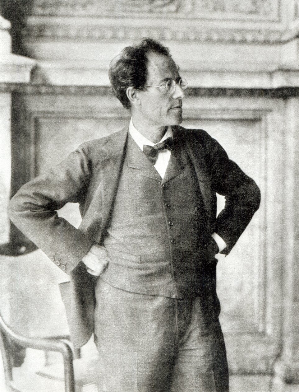 Porträtt av Gustav Mahler, 1907 av Austrian Photographer