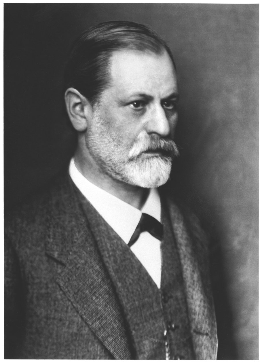 Porträtt av Sigmund Freud (1856-1939) ca 1900 av Austrian Photographer