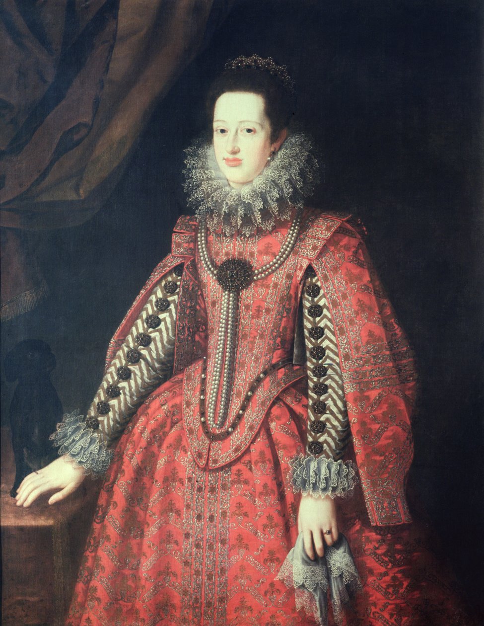 Hertiginnan Eleonora av Mantua (1598-1633) 2:a fru till Ferdinand II av Austrian School