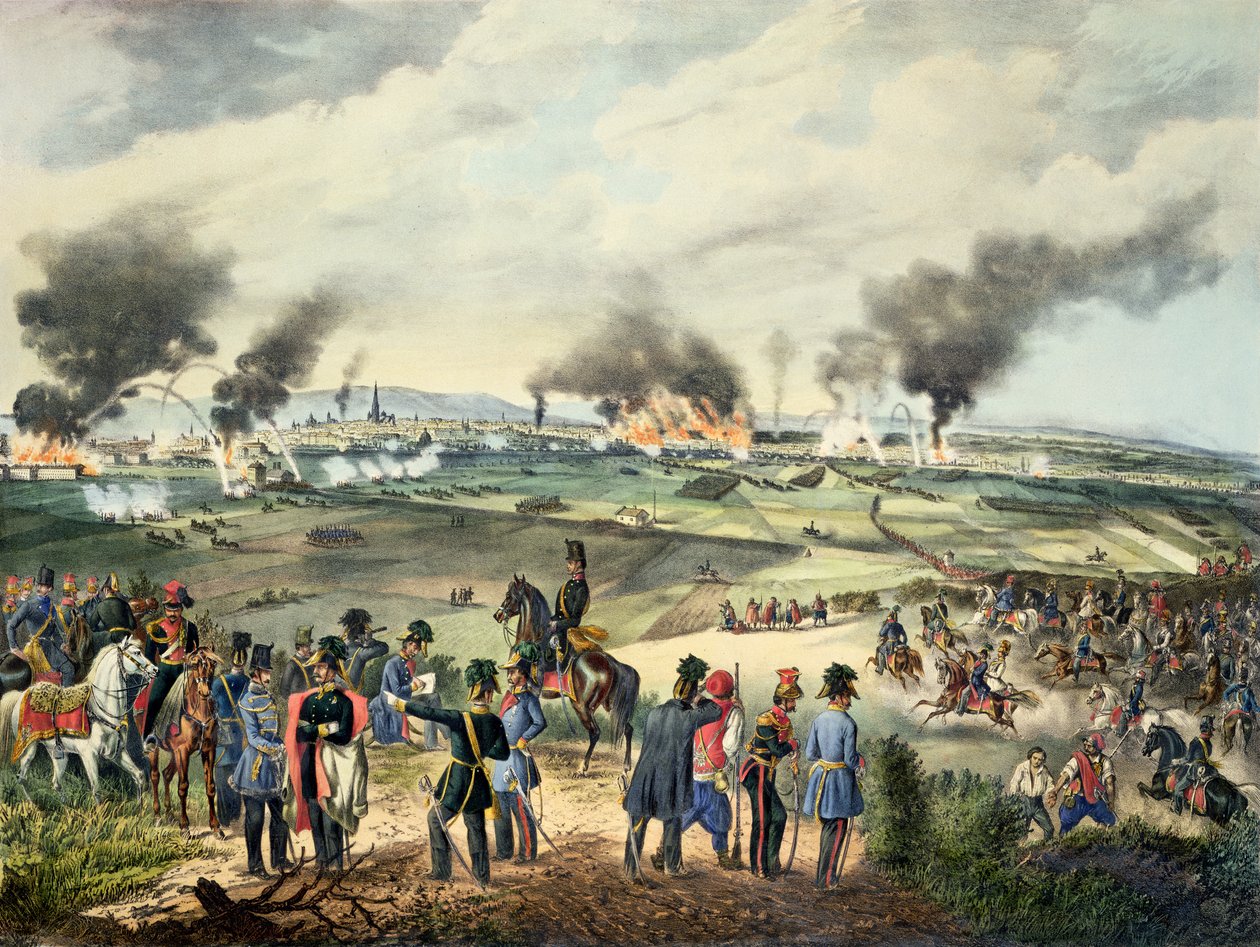 Belägringen av Wien, 28 oktober 1848 av Austrian School